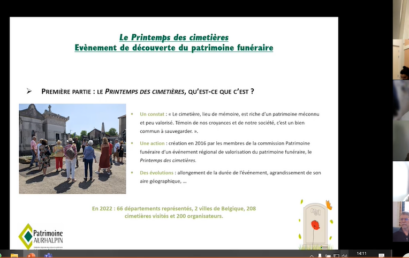 Printemps des cimetières du 12 au 14 mai 2023